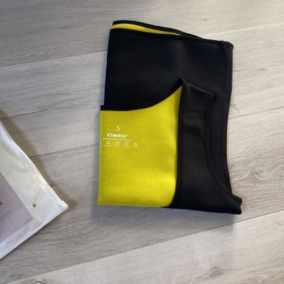 Cimkiz Mens Sauna Vest Sweat Body Shaper Slimming Waist Trainer Neoprene S NWT - Picture 7 of 7